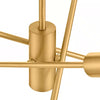 Home Decorators Collection HD-1685AGB Lámpara Sputnik Latón Envejecido 6 Luces | MiOfertas