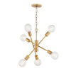 Home Decorators Collection HD-1685AGB Lámpara Sputnik Latón Envejecido 6 Luces | MiOfertas