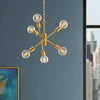 Home Decorators Collection HD-1685AGB Lámpara Sputnik Latón Envejecido 6 Luces | MiOfertas