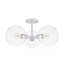 Vista Heights 3-Light Polished Chrome Semi Flush Mount Light - 1007602732