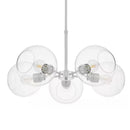 Vista Heights 5-Light Polished Chrome Pendant Light - 1007602771