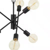 Home Decorators Collection HD-1685BK Lámpara Sputnik Negra Mate de 6 Luces | MiOfertas
