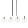 Hampton Bay HD-1861-4PABZB Lámpara Colgante Isla 4 Luces Bronce Envejecido | MiOfertas