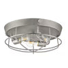 Hampton Bay DSHD19522FL1 15.75" Lámpara Techo Níquel Antiguo Jaula Abierta | MiOfertas