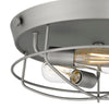 Hampton Bay DSHD19522FL1 15.75" Lámpara Techo Níquel Antiguo Jaula Abierta | MiOfertas