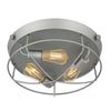 Hampton Bay DSHD19522FL1 15.75" Lámpara Techo Níquel Antiguo Jaula Abierta | MiOfertas