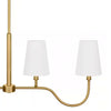 Hampton Bay 24129-003 Lámpara Colgante de Isla Latón Antiguo 4 Luces | MiOfertas