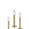 Hampton Bay KSH9106AX-01 Lámpara de Araña Tilden 6 Luces Oro Antiguo | MiOfertas