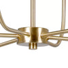 Hampton Bay KSH9106AX-01 Lámpara de Araña Tilden 6 Luces Oro Antiguo | MiOfertas