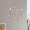 Hampton Bay KSH9106AX-01 Lámpara de Araña Tilden 6 Luces Oro Antiguo | MiOfertas