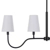 Hampton Bay 24129-002 Lámpara Colgante Isla Negra Mate 4 Luces | MiOfertas