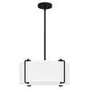 Home Decorators Collection HD19546P1 Lámpara Colgante Brookley Negra Mate 4 Luces | MiOfertas