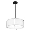 Home Decorators Collection HD19546P1 Lámpara Colgante Brookley Negra Mate 4 Luces | MiOfertas
