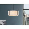 Home Decorators Collection HD19546P1 Lámpara Colgante Brookley Negra Mate 4 Luces | MiOfertas