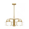 Home Decorators Collection HD19546C Lámpara Araña Brookley Dorada 5 Luces | MiOfertas