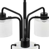 Home Decorators Collection HD19546C1 Lámpara Araña Brookley 5 Luces Negro Mate | MiOfertas