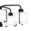 Home Decorators Collection HD19546C1 Lámpara Araña Brookley 5 Luces Negro Mate | MiOfertas
