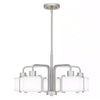 Home Decorators Collection HD19546C2 Lámpara de Araña Brookley Níquel Cepillado 5 Luces | MiOfertas