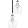 Home Decorators Collection HD19565P4 Lámpara Colgante Bakerston Níquel Pulido 3 Luces | MiOfertas