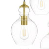 Home Decorators Collection HD19565P5 Lámpara Colgante Bakerston Latón Cepillado | MiOfertas