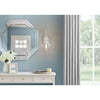 Home Decorators Collection HD19565S1 Lámpara de Pared Níquel Pulido con Vidrio Transparente | MiOfertas