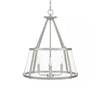 Home Decorators Collection C7082-BN 20" Lámpara Colgante Níquel Cepillado 4 Luces | MiOfertas