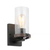 Hampton Bay KSF1301AX-01/DB Lámpara de Pared Bronce Oscuro con Vidrio Semillado | MiOfertas