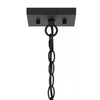 Hampton Bay HD-1905MP Lámpara Colgante Burkepoint 4 Luces Madera Envejecida | MiOfertas