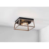 Hampton Bay HD-1902-I Lámpara de Techo 2 Luces Burkepoint Grano de Madera | MiOfertas