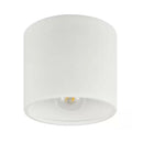 Elden 1-Light 7 in. Matte White Flush Mount - 1008361895