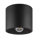 Elden 1-Light 7 in. Matte Black Flush Mount - 1008362070