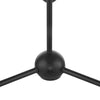 Home Decorators Collection 45326-HBO Jill Lámpara Colgante Negra 3 Luces Vidrio Semillado | MiOfertas