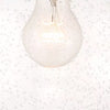 Home Decorators Collection 45326-HBO Jill Lámpara Colgante Negra 3 Luces Vidrio Semillado | MiOfertas