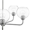 Home Decorators Collection 45095-HBON Lámpara de Araña Jill Níquel Cepillado 5 Luces | MiOfertas