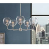 Home Decorators Collection 45095-HBON Lámpara de Araña Jill Níquel Cepillado 5 Luces | MiOfertas