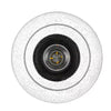 Home Decorators Collection 45093-HBO 9.5" Lámpara de Techo Negra con Vidrio Semillado | MiOfertas