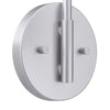Hampton Bay HD5887G5 Lámpara de Pared Plateada con Pantalla Rattan Blanca | MiOfertas