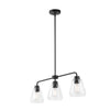 Hampton Bay 67000062 Lámpara Colgante Granby 3 Luces Negro Mate | MiOfertas