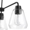 Hampton Bay 67000062 Lámpara Colgante Granby 3 Luces Negro Mate | MiOfertas