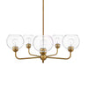 Home Decorators Collection 45095-HBOG Lámpara de Araña Jill 5 Luces Oro | MiOfertas