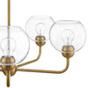 Home Decorators Collection 45095-HBOG Lámpara de Araña Jill 5 Luces Oro | MiOfertas