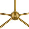 Home Decorators Collection 45095-HBOG Lámpara de Araña Jill 5 Luces Oro | MiOfertas
