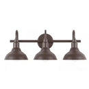 Kelford 24 in. 3-Light Brown Vanity Bath Light - 1008480254