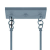 Hampton Bay HDP99175BLU 35" Lámpara Colgante Isla Kelford Azul 3 Luces | MiOfertas