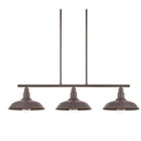 Kelford 3-Light Brown Island Chandelier Light - 1008480738