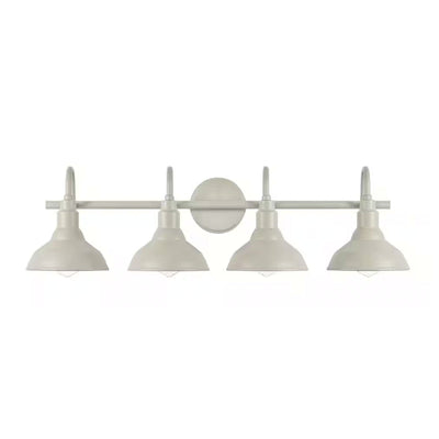 Hampton Bay HDP99190GRN 32" Lámpara de Tocador 4 Luces Gris Kelford | MiOfertas