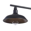 Hampton Bay HDP99175 35" Lámpara Colgante de Isla Kelford Negra 3 Luces | MiOfertas