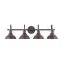 Kelford 32 in. 4-Light Brown Vanity Bath Light - 1008480793