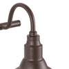 Hampton Bay HDP99190BRN 32" Lámpara de Tocador Kelford Marrón 4 Luces | MiOfertas