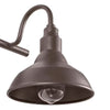 Hampton Bay HDP99190BRN 32" Lámpara de Tocador Kelford Marrón 4 Luces | MiOfertas